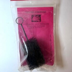 Roche-Thomas Valve Casing Brush Brass Instrument Cleaning Tool Made in USA Black